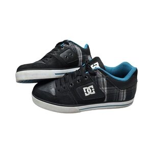 Y2k Men’s DC Shoes Company Pure Shoes  Sz 10 Plaid Skater
